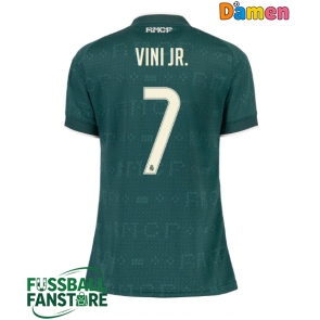 Real Madrid Vinicius Junior #7 Replik Auswärtstrikot Damen 2026-27 Kurzarm